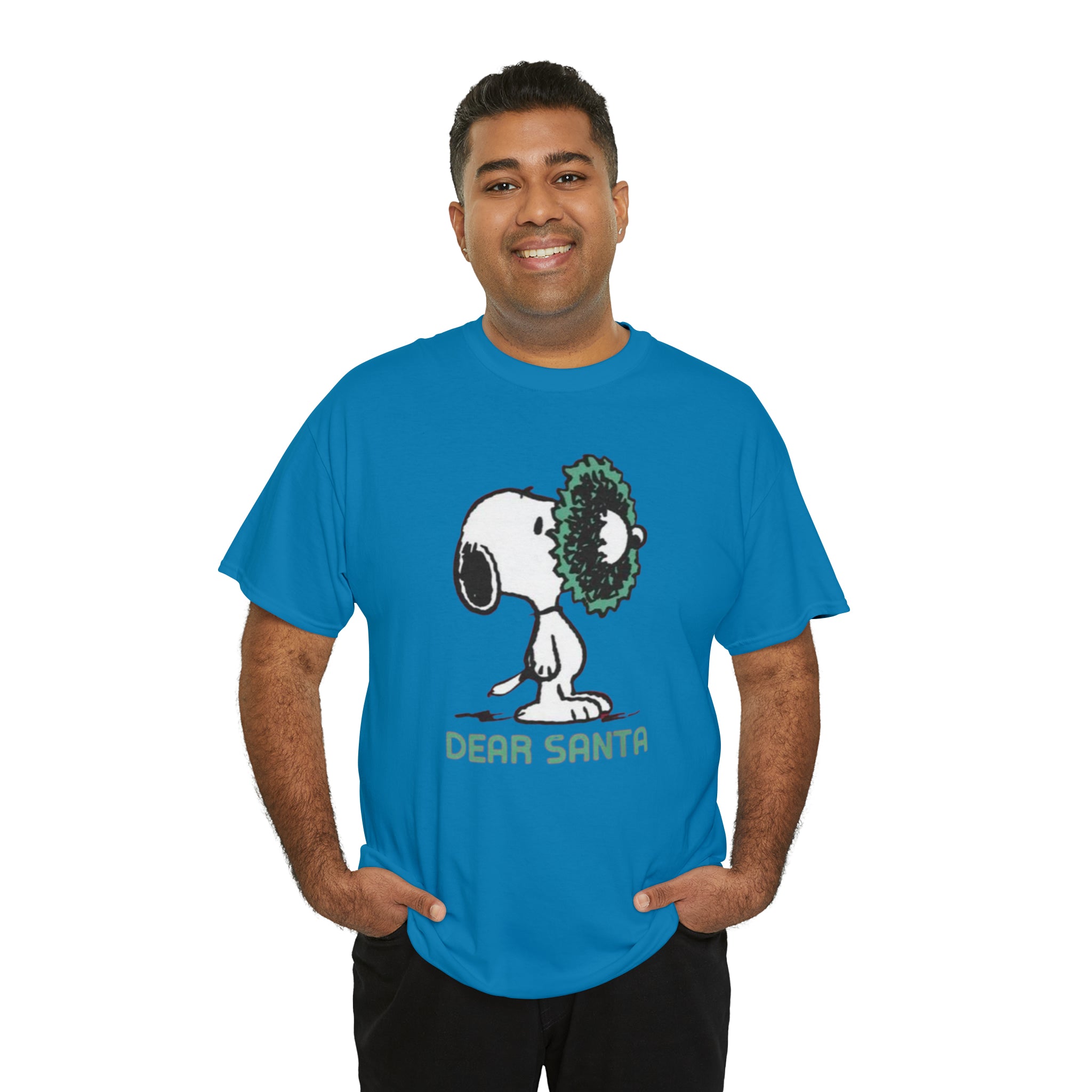 Snoopy- Unisex Heavy Cotton T-Shirt - Creations by Chris and Carlos